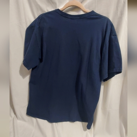 "I'd Rather Be Complaining" Navy Blue Cotton Large T-shirt - Picture 2 of 5